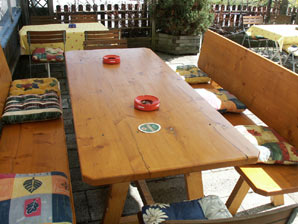 Biergarten an der Dampflokrunde